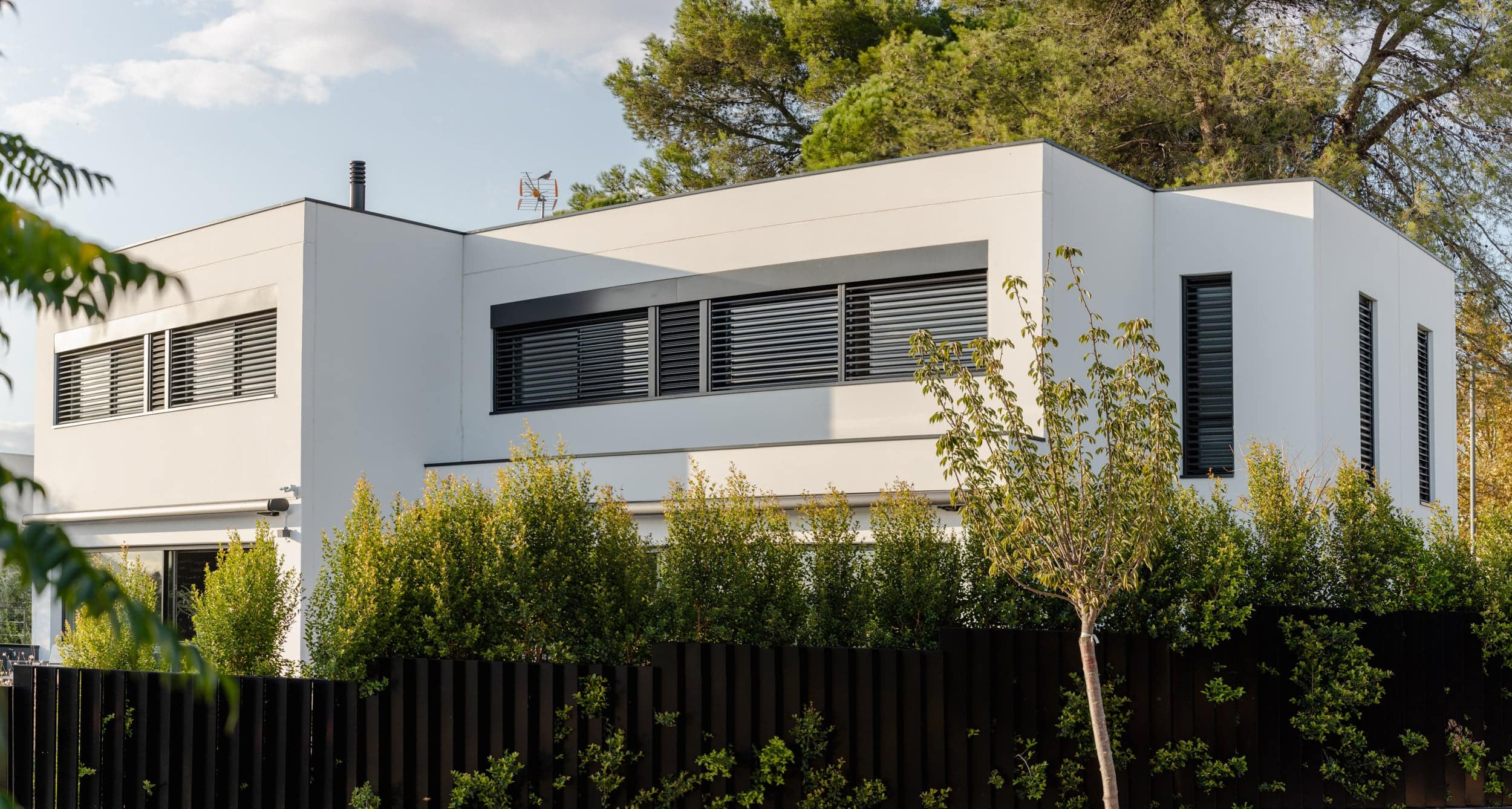 Casas de hormigón en Madrid