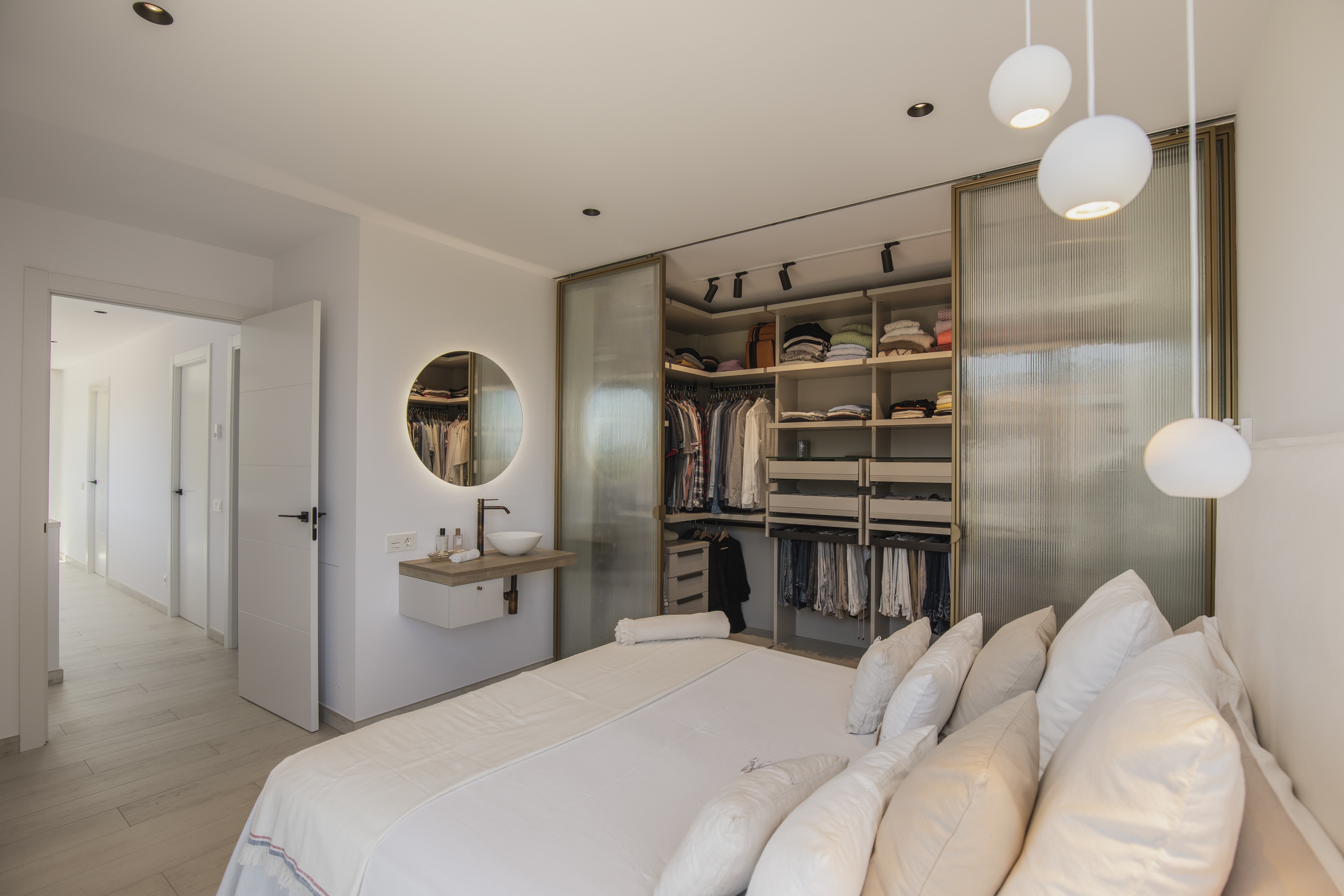 Dormitorio moderno Prêt-à-porter casas